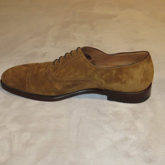 Ralph Lauren Purple Label Snuff Denver Suede Leather Dress Shoe 7.5 D NIB $1,250 main image 10
